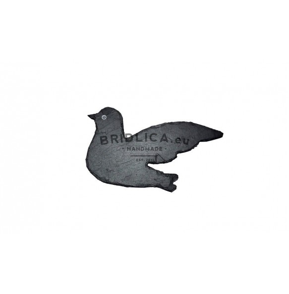 Bridlicová holubica 15x9 cm typ II. - Zvieratá