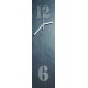 Slate Wall Clock 12x59cm 