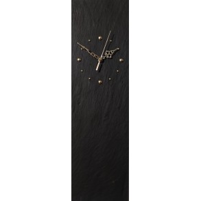 Slate Wall Clock EXCLUSIVE 60x18 cm type A.