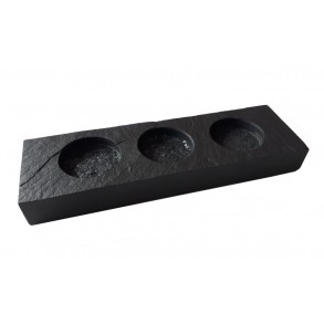 Slate Stand On Sauce Dishes 25x7,5x5,5 cm typ A.